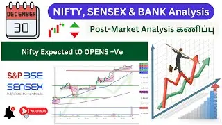 Post Market | Nifty50, Sensex and Banknifty | 30 Dec 25 | #stockmarket Tomorrow #niftyprediction
