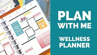Wellness Plan With Me // Classic Happy Planner // Encouragement Sticker Book // May 11-17, 2020