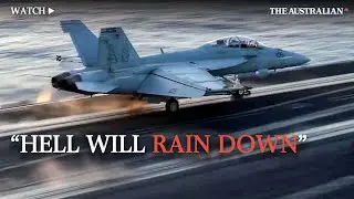 US begins large-scale military strikes