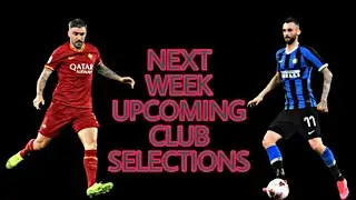 Next week upcoming club selections in Pes 2020 || Don't miss out