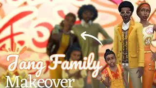 Jang Family Makeover #sims4 #thesims4 #sims #towniemakeover