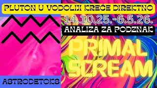 Pluton u Vodoliji za podznak 14.10.2025.-6.5.2026. PRIMAL SCREAM