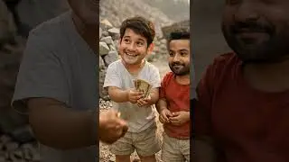 Superstar star mahesh bahu and JR NTR television 📺 video #ai #aianimation #aivideo #aidesign