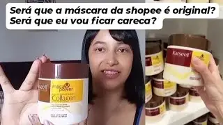 Usei a máscara KARSEELL da SHOPEE! Será que vou ficar CARECA?
