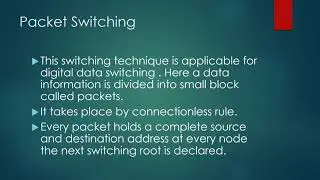 SWITCHING TECHNIQUES