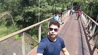 Hanging bridge in Munnar, Kerala