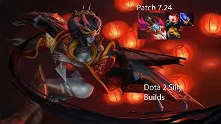 How to Destroy Mid With Queen Of Pain, No memes | Dota 2 Silly Builds