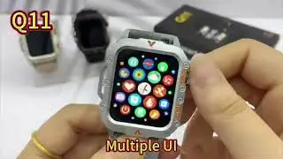 Outdoor Sport #smartwatch  with LED Lighting | Men Women #fitnesstracker  ECG+PGG Health Watch 2025