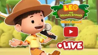 🔴 NEW EPISODES OF LEO THE WILDLIFE RANGER LIVE STREAM  #live #new #animals