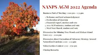 2022 NANPS AGM