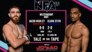 Nemesis 15 amateur welterweight title bout Clarkston Stith vs Jacob 