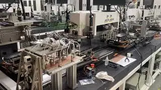 Provide customer training on equipment usage. Another day at the factory.