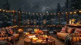 Smooth Jazz Instrumental Music for Studying ⛄ Cozy Winter Coffee Shop & Jazz Relaxing Music