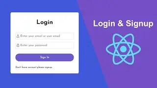 Login Part I | MERN Todo App | Login with React | #react #frontend #todo