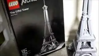 Lego Architecture  Eiffel Tower Review Set 21019 Tutorial