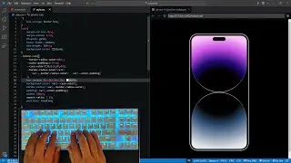 ASMR Coding🌟iphone 14 Design Using CSS