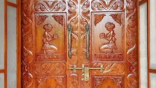 door hand wood carving #door #nepal #butwal #wood #carving