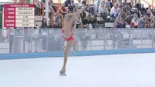 MATILDE ANTUNES (POR) - World Cup 2025 - 1&ordm; place, cadet ladies (short program)