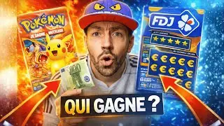 J&rsquo;investis 100&euro; : Pok&eacute;mon vs FDJ &mdash; qui rapporte vraiment ?