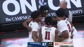 Northern Colorado vs #19 Texas Tech Highlights 12/16/25 2025 College Basketball Highlights 