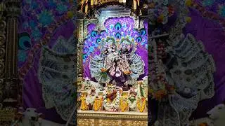 🚩SRI KRISHNA BALARAM MANDIR ISKCON Vrindavan| Krishna Balaram Temple Darshan#shorts#shortsfeed#viral