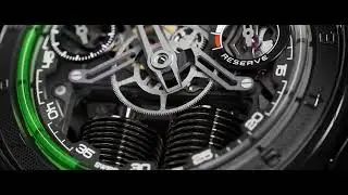 HYT watches S1 Titanium DLC Green