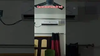 carrier excel lumo x led light on off system #carrier #ac #airconditioner #best #viralvideo #shorts