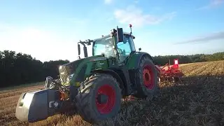 FENDT 724 & Maschio Terremoto 3m. Prace pożniwne.