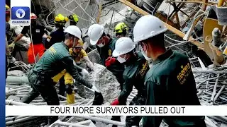 Myanmar Quake Update: Four Survivors Pulled From Rubble