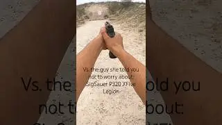 Staccato P vs. Sig Sauer P320 XFive Legion. (Heavy Steel Frame) #9mmpistol #pistolsonly