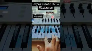 Super Smash Bros Ultimate Theme - piano easy tutorial for beginners #shorts #youtubeshorts #piano