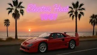 Electric Heat 1987 | 2H Synthwave Motivation Mix for Work, Study & Focus
