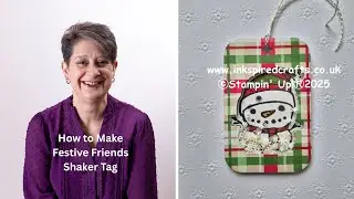How to Make a Festive Friends Shaker Tag