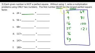 trig intro simpl square roots