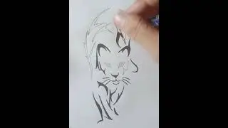 Black panther Tattoo Design art#shorts #shortvideos #drawing #art #vira