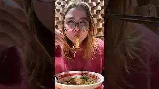 Eating ramen asmr🍜🤤 #ramen #ottawa #eating #food #asmr #short #watch #shorts #in #asmr #mukbang