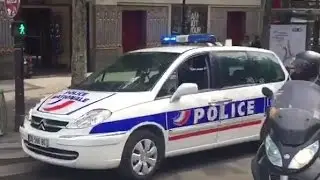 [Paris] Two Citro&euml;n C8 Police Nationale responding together in Paris
