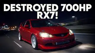 Big Turbo 400HP Honda RSX - DESTROYS SEMA RX-7!