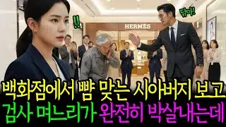 백화점에서 뺨 맞는 시아버지 보고 검사 며느리가 완전히 박살내는데ㅣ노후사연ㅣ감동사연ㅣ사연라디오ㅣ오디오북