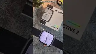 Amazfit Active 2 Square Smartwatch Unboxing (ASMR) #datadock #amazfitactive2squre