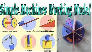 Simple Machines Working Model/ 3D Model Science Project/Physics Working Model/Science Kids Activity
