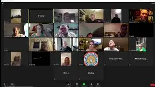 Blasting ram ranch in a zoom meeting