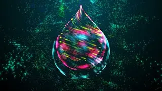 Trapcode FORM Tutorial 28: Abstract Water Droplets Particles Animation ❤ After Effects Tutorial