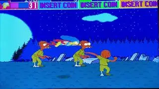 The Simpsons Arcade Stage 3 Gameplay
