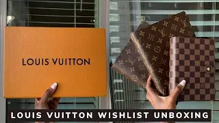 LOUIS VUITTON WISHLIST UNBOXING | Large Ring Agenda