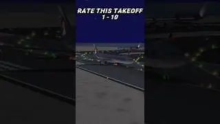 Rate This Takeoff! ✈️ Qatar A330-300 at Doha | RFS Real Flight Simulator #shorts