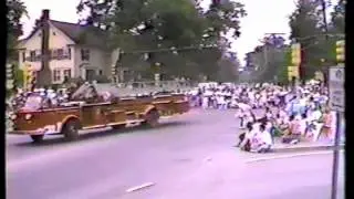 FRANKLIN, MA FIRE APPARATUS PARADE 1989 - July 4, 1989