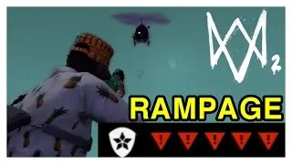 Watch Dogs 2 - Epic 5 Star Rampage & Escape! [PS4 1080p 60fps]