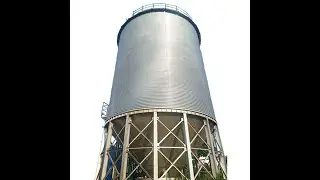 Tapered bottom Grain Steel Silo
