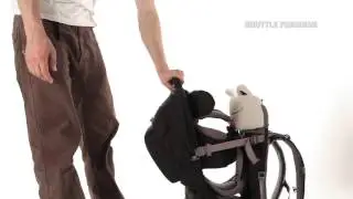 VAUDE - Adjusting seat height - Shuttle Child Carrier (DE/EN)